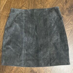 New, Blank NYC Gray Mini Skirt with Slit